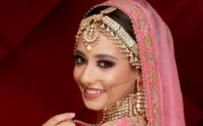 Punjabi Wedding Bride Girl Nikeet Dhillon Wallpaper 43360