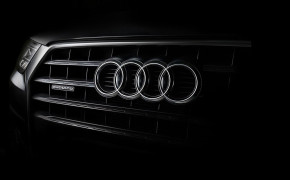 Dark Audi Logo Background Wallpaper 43418