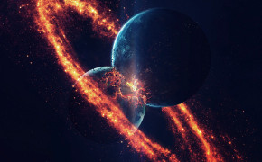 Planet Collision HD Wallpapers 43595