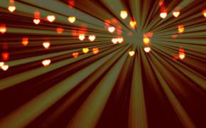 Glowing Heart Background HD Wallpapers 43519