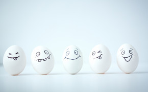 Funny Eggs Background Wallpaper 43499