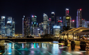Singapore City Background Wallpaper 44197