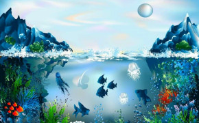 Underwater World Best HD Wallpaper 44339