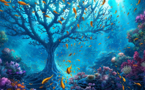 Underwater World Fantasy Wallpaper 44404