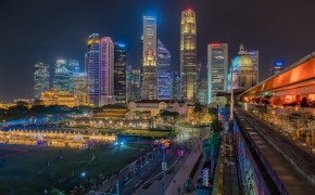 Night Singapore High Definition Wallpaper 43913