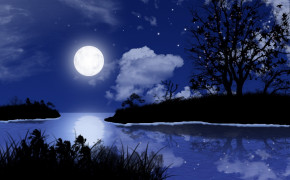Full Moon Night Wallpaper 43757