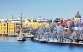 Stockholm Cityscape HD Desktop Wallpaper 44269