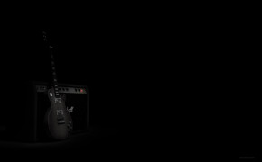 Dark Guitar Speaker Wallpaper 44456