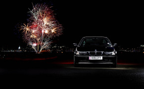 Black BMW 3 Series Firework Wallpaper 44422