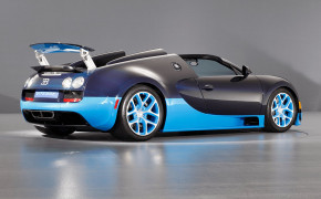 Blue Bugatti Veyron Super Sport Background Wallpaper 44572