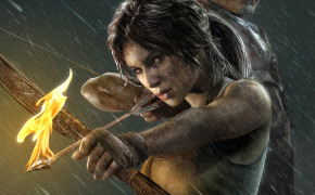 Lara Croft Background Wallpaper 04376