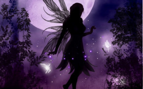 Fairy Silhouette Wallpaper 00423
