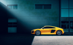 Yellow Audi R8 Wallpaper 45677
