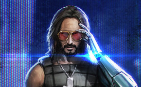 Cyberpunk 2077 Johnny Silverhand Keanu Reeves Wallpaper 45585
