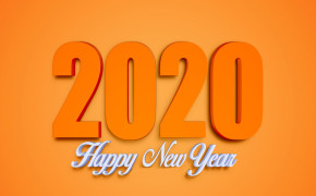 Happy New Year 2020 Widescreen Wallpaper 45557