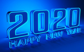 Happy New Year 2020 Desktop Wallpaper 45546
