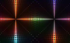 Abstract Neon Rainbow Background Wallpaper 45567