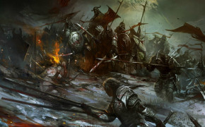 Fantasy Battle Background Wallpaper 46744