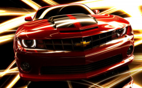 Red Chevrolet Desktop Wallpaper 46872