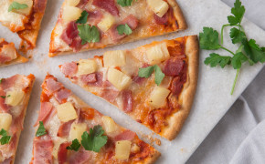Pineapple Pizza Background Wallpaper 46851