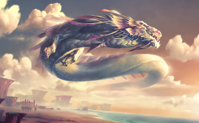 Sky Sovereign Dragon Wallpaper 47412