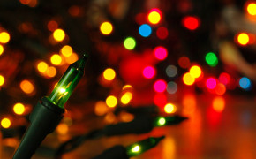 4K Christmas Lights Background HD Wallpapers 47579