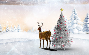 4K Reindeer HD Background Wallpaper 47715