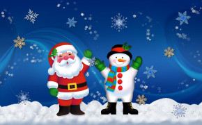 Animated Santa Desktop HD Wallpaper 48027