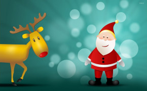 Animated Santa Desktop Wallpaper 48028