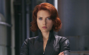 Scarlett Johansson Black Widow Desktop Widescreen Wallpaper 48114