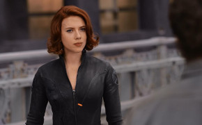 Scarlett Johansson Black Widow Background Wallpaper 48108