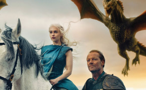 Game Of Thrones Season 7 Daenerys Targaryen And Jorah Mormont Wallpaper 05280