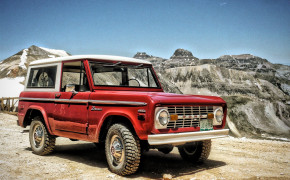 Ford Bronco Background Wallpaper 48429
