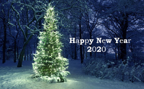 Christmas Tree New Year 2020 Desktop Wallpaper 48668