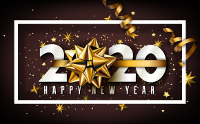 Dark Letter New Year 2020 Desktop Widescreen Wallpaper 48681