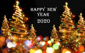 Golden New Year 2020 Widescreen Wallpapers 48711
