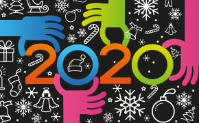 Stunning New Year 2020 HD Background Wallpaper 48774