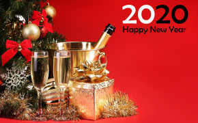 Red New Year 2020 Widescreen Wallpapers 48743
