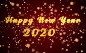 Sparkling New Year 2020 Background Wallpaper 48749