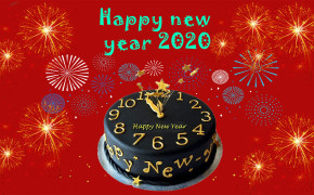 Red New Year 2020 Desktop Wallpaper 48736