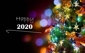 Sparkling New Year 2020 HD Wallpaper 48758
