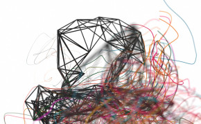 Multicolored Wires Abstraction Wallpaper 48959