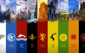 Game Of Thrones Season 7 All Houses Wallpaper 05278