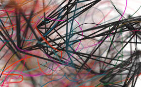 Multicolored Wires Wallpaper 48960