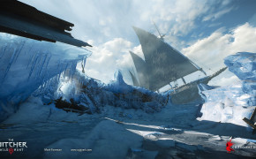 Ship Collapse With Ice Wall The Witcher 3 Wild Hunt Wallpaper 49254