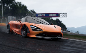 Orange McLaren 720S HD Desktop Wallpaper 49137