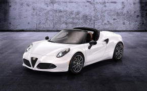 White Alfa Romeo 4C HD Wallpapers 50162