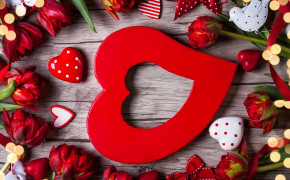 Valentine Heart Widescreen Wallpaper 50147