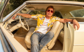 Brad Pitt Once Upon A Time In Hollywood Background Wallpaper 50304
