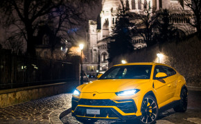 Yellow Lamborghini Urus High Definition Wallpaper 50451
